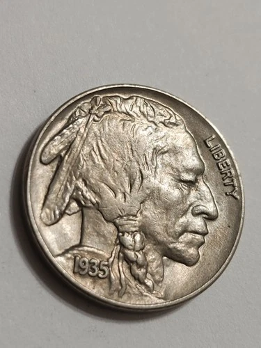 1935 Uncirculated Buffalo Nickel - High Grade Coin