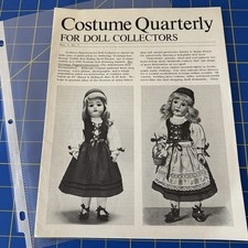 1902 Little Red Riding Hood Doll Dress Shoes Stocking Pattern for Your 22  Dolls