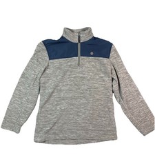 Roper Multicolor Colorblock Quarter Zip Pullover Sweatshirt Jacket Youth XL