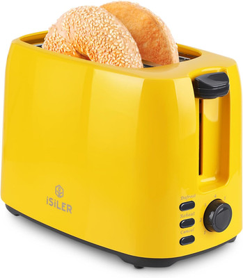 2 Slice Toaster with 1.3 Inches Wide , 7 Browning Settings, Double Side Baking,