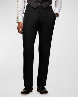 Ralph Lauren Purple Label Men's Gregory Hand-Tailored Tuxedo Trouser $895 sz36