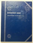 ROOSEVELT DIME COIN ALBUM #9029 For 1946+ - 35 COINS DATED 1948-1976 (14 SILVER)