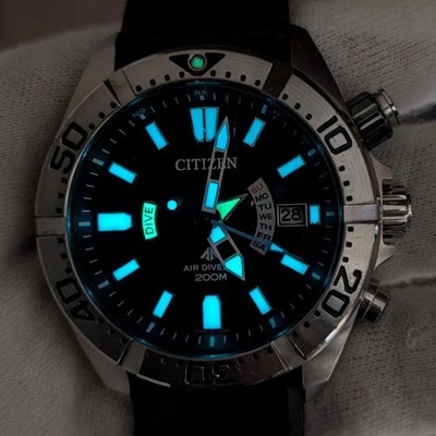 ジャンク CITIZEN AIR DIVER'S H112-T016651 Citizen Promaster Marine Eco-Drive Radio Controlled H112-T016651