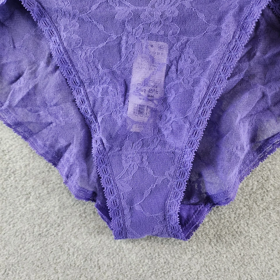 NATORI Bliss Allure One Lace French Cut Underwear Women's One Size Deep Indigo - Image 3 of 4