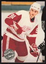Sergei Fedorov, 1991-92 Pro Set Platinum, #30, Detroit Red Wings,