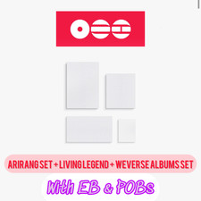 BTS Arirang Set  Living Legend  Weverse Album  Early Bird  POB Pre-order 
