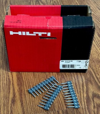 NEW Hilti # 2122631 X-C 27 G3 MX 1-1/16'' Concrete Nails 900-Pack ~ Free Ship.