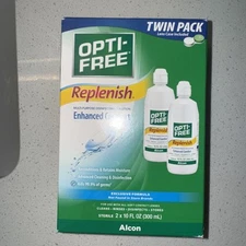 Opti-Free Replenish Multi-Purpose Disinfecting Solution - 10 Fl Oz Twin Pk