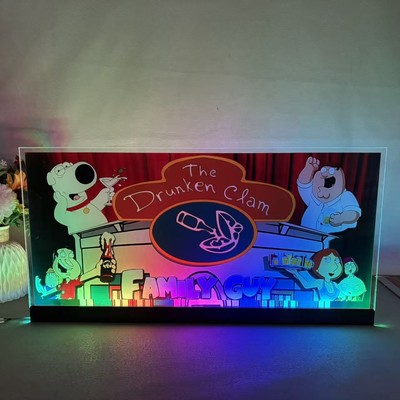 The Drunken Clam RGB Topper Family Guy Pinball Topper For Pinball Mahine
