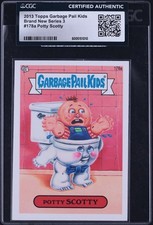 2013 Topps Garbage Pail Kids Stickers Brand New Series 3 Potty Scotty CGC AUTH