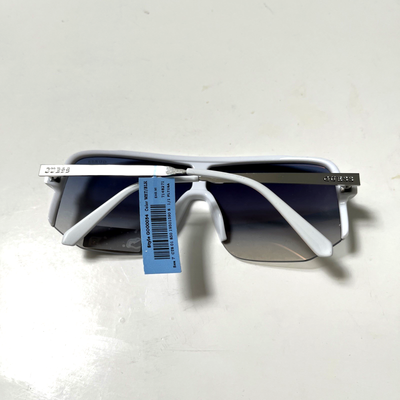 New Original GUESS Aviator Shield Sunglasses GO00054 Half Rim Acetate White New Original GUESS Aviator Shield Sunglasses GO00054 Half  main image 2