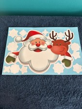 Christmas window clings- reusable