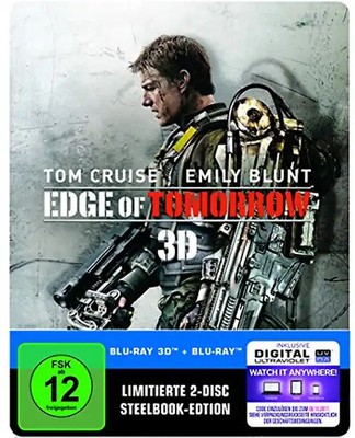 Edge of Tomorrow 3D [Steelbook, 2 Discs] ZUSTAND SEHR GUT