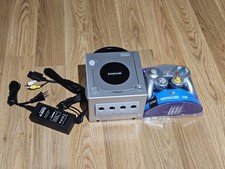 Nintendo Gamecube Console Bundle DOL-101 GC 1 NEW CONTROLLER W/ ALL CORDS 
