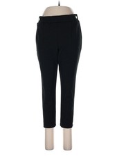 Nina Leonard Women Black Casual Pants L