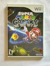 Super Mario Galaxy Nintendo Wii Replacement Case And Manual Only, No Game Disc