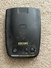 Escort Passport 4500 Superwide Laser Radar Detector NO POWERCORD Made in USA