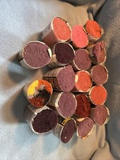 Bernat Polyester Latch Hook Rug Yarn Lot 18 Packs Assorted Colors Crafting NEW