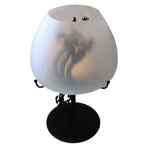 Partylite Halloween Shadow Dancers Candle Holder Votive Tealight Scary Ghosts - Picture 12 of 20