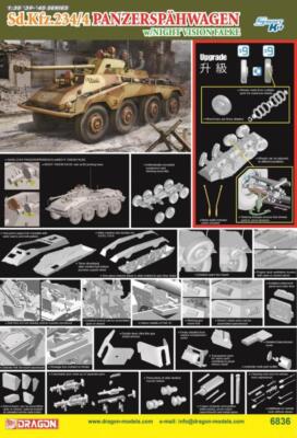 Dragon 6836 Sd.Kfz.234/4 Panzerspahwagen 1:35 Bausatz Neu OVP