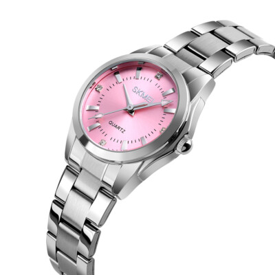 DAMEN DAMEN, MÄDCHEN LUXUS MARKE QUARZ WASSERDICHT ARMBANDUHR IN GESCHENKBOX. ROSA