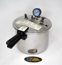 Dental Curing Unit Pneumatic Curing Pot Acri-Dense 2 - by Coe Laboratories Inc.