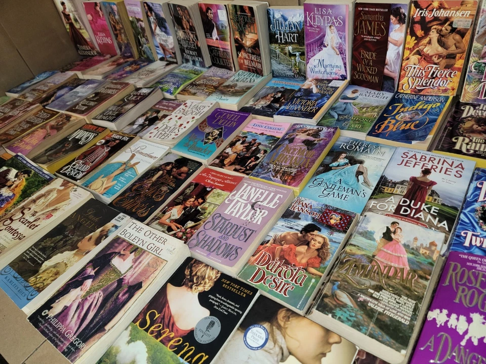 Lot of 20 HISTORICAL ROMANCE Paperback Books Popular Love RANDOM UNSEARCHED MIX Foto 2 de 4