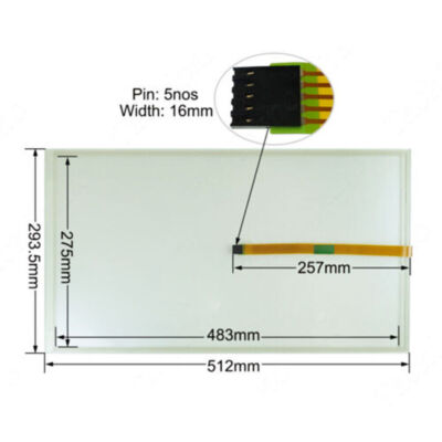 New Touch S n For ITC2200 6AV6646-1AD22-0AX0 Glass Panel #A6-9