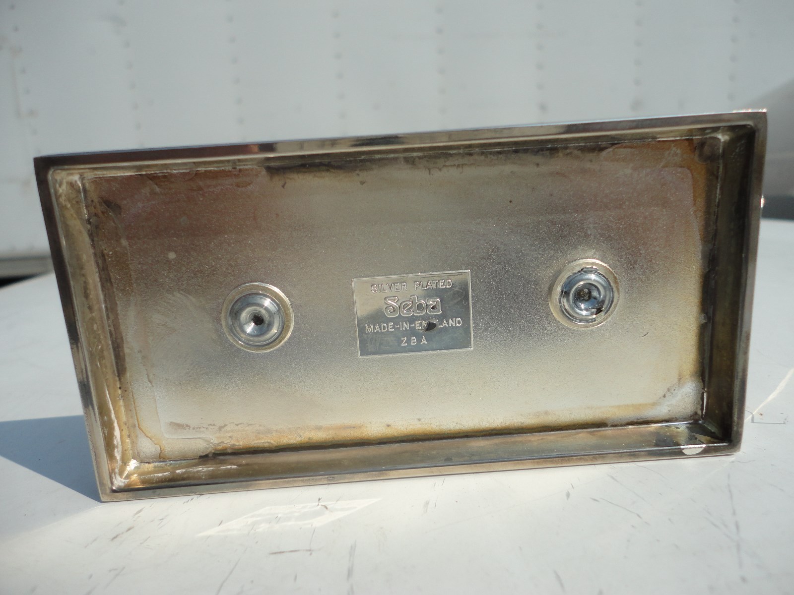 Collectible Seba Silver Plated Horse jumping a bard Card Holder Made in ...