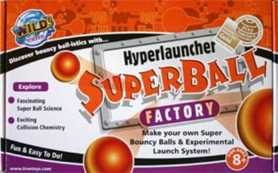 NEW IN BOX Wild Science Hyperlauncher Superball Factory Science Craft Kit