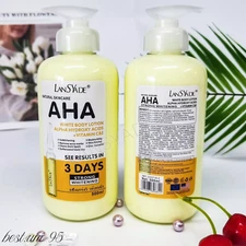 New! Whitening Body Cream Hydroxy Acids Vitamin C&E Moisturize Lightening 500ml