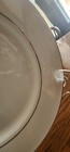 Gold Elegance Platter Plate 12" Leaf 14k Gibson Porcelain White Gold Trim ! — photo 10
