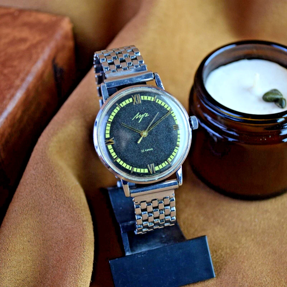 Rare Vintage Men's Watch Luch Soviet Wrist Watch 23 Jewels Cal. 2209 Serviced - Image 4 of 4