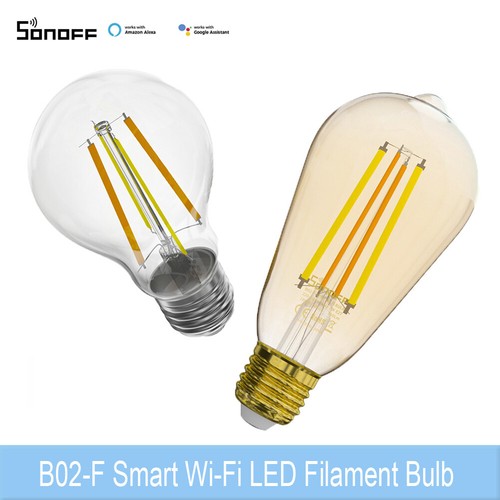 SONFF WiFi RGB Smart LED Glühbirne Sprachfernbedienung für Alexa Google Home - Bild 1 von 18