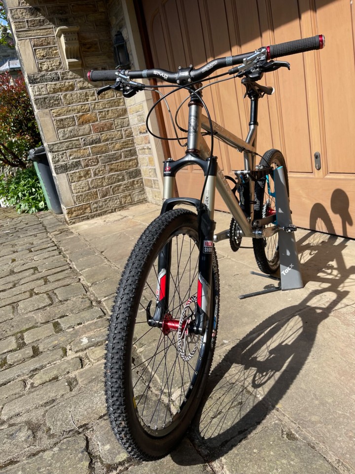 Merlin Metalworks Titanium Mountain Bike 5.25 medium/large frame