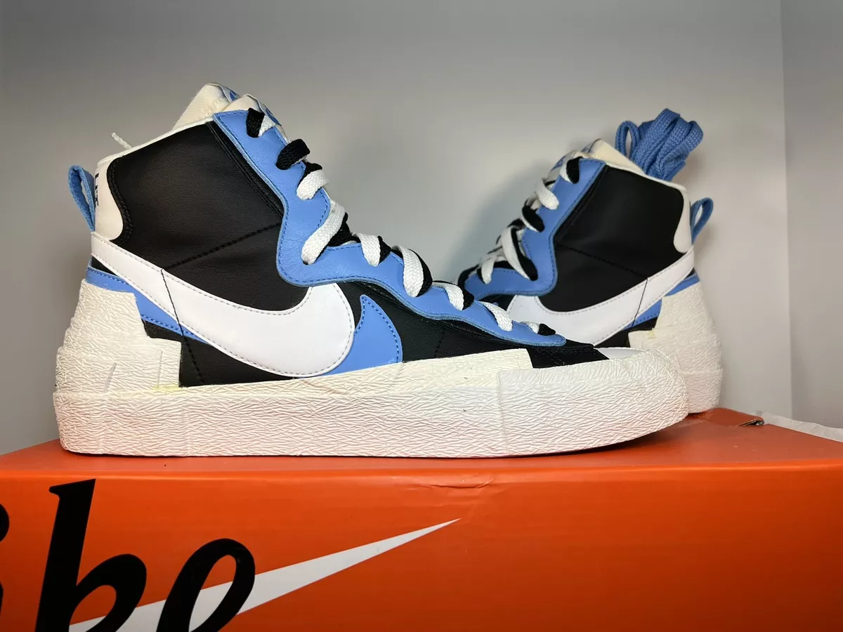 Sacai x blazer 2025 mid black blue