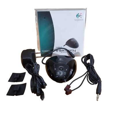 Logitech Harmony RF Remote  Wireless Extender C-RE4A w/ Power Supply & Disc
