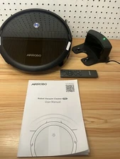 Airrobo P10 Black Portable Self Charging Cordless Robotic Vacuum LIGHTLY USED