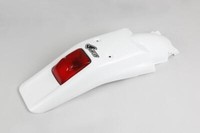 Schutzblech RüCklicht KotflüGel Fender Passt An Honda Xr 250 400 R 96-23 Weiß
