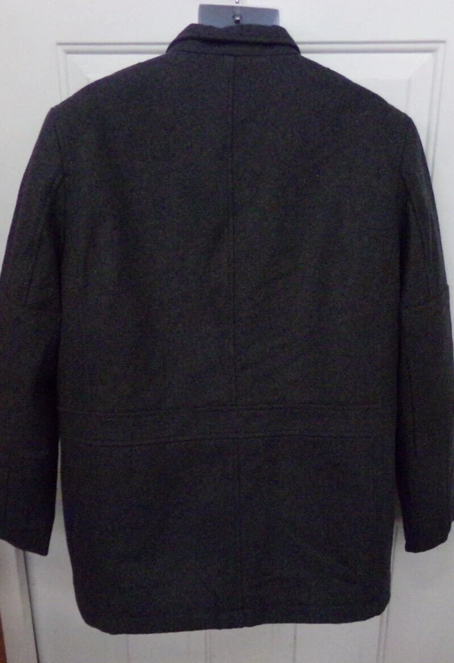 Andrew Marc New York Luxurious GRAY Wool Blend Men's Coat Size Large NWT - Image 4 of 4