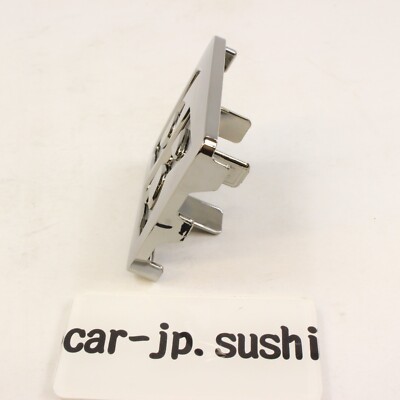 JDM BB Chrome Logo Emblem Badge - Stick-On For Scion XB Trunk, Door, Or Fender (Japanese Style Decal)