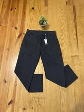 NWT NSF Clothing Utility Cargo Utilitarian Black Pants Button Fly Women’s SZ 25