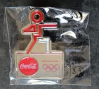 PIN RARE PIN'S .. OLYMPIQUE OLYMPIC FRANCE PARIS 2024 COCA COLA COKE BIG 3D ~US3
