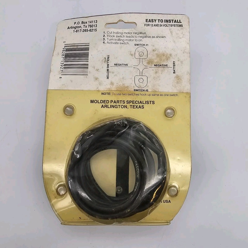 Tommy Martin Big Foot Trolling Motor Switch , Lever Action, 12V or 24V