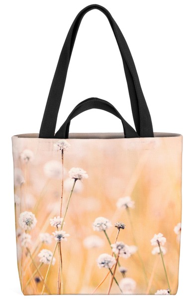 Weisse Blumen Blumenwiese Garten Tasche Wildblumen Blumenstrauss BlüTen Garten-image