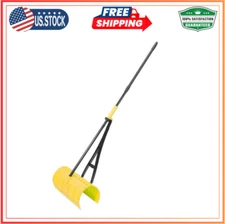 Back Saving Garden Rake ― Leaf Rakes for Gardening ― Leaf Picker Upper ― Heavy D