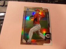 2015 Bowman Chrome Draft Refractor #193 Nick Howard Reds