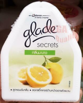 Glade Secrets Ambient Perfume Air Freshener Lemon Scent by SC Johnson 50g