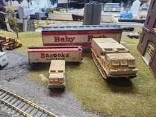 HO Scale 1:87 M270 MLRS 3D Printed and Hand Painted- US Army Desert Camo