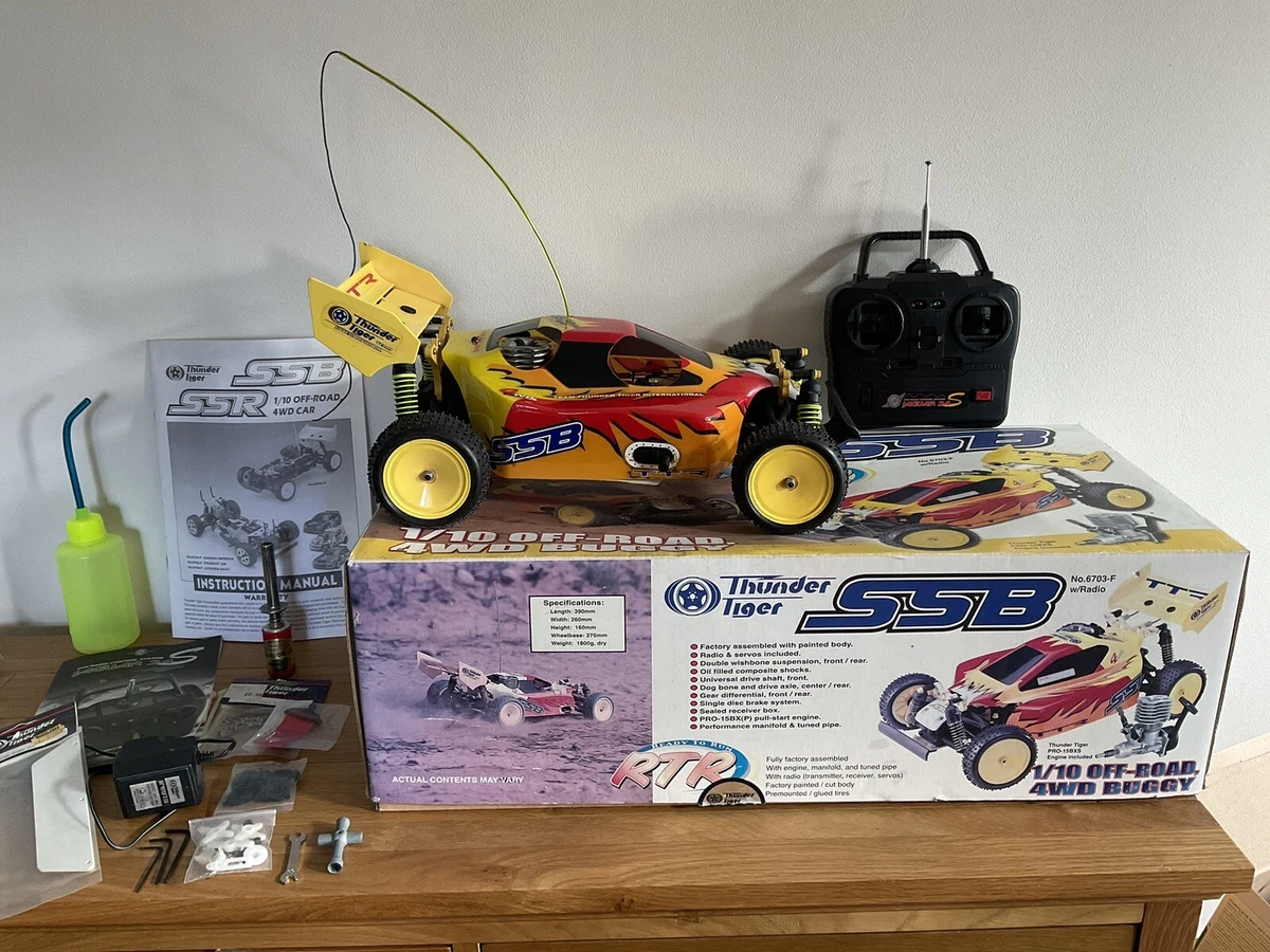 Thunder Tiger 4WDS BUGGY échelle 1:10 - Vintage Neuf En Boîte